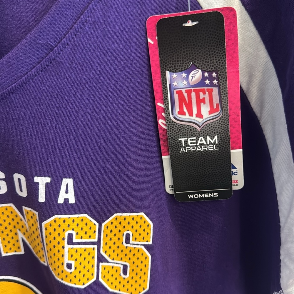 NEW Womens M Minnesota Vikings - Picture 2 of 5